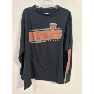 NFL Chicago‎ Bears Long Sleeve Football Graphic Tee Shirt XL